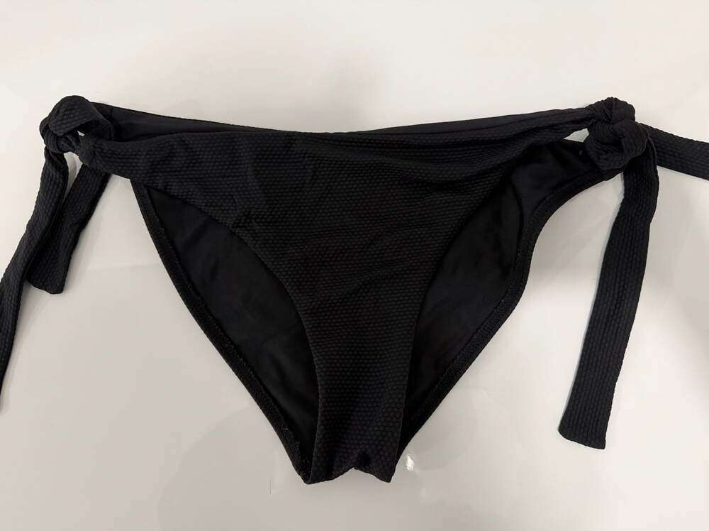 Maxswim Frankie Textured Tie Side Hipster Bikini Bottom